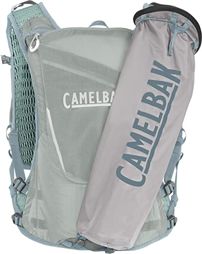CamelBak Zephyr Pro Running Hydration Vest - color: Pigeon/Blue Surf
