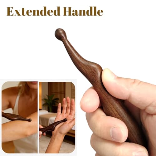 Acupuncture Pen Wooden Acupressure Foot Reflexology Massage Tool