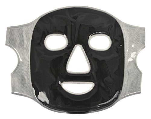 FOMI Cold Clay Facial Ice Mask | Cooling Face Mask for Acne, Swollen Face, Puffy Eyes, Dark Circles, Headache, Migraine, Sinus Relief | Fabric Backing | Natural Clay Filling (X-Large)