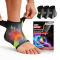 2-Pack Ankle Brace Pro Lace up Anklepro Support Women Men Bidirectional Motion Softball Ankles Sports Sock with Straps Lightweight Basketball Elastic Ankle Stabilizer for Sprained Injured Foot (Green) - color: Green