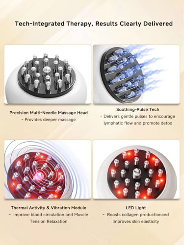 Lymphatic Drainage Massager–Anti-Cellulite,Heat & Microcurrent