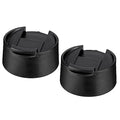 Flip Lid Replacement for Hydro Flask 12 16 18 20 32 40 64 oz Wide Mouth - color: Black 2Pack