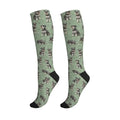 Cute Dog Compression Socks Women Men, Dog Lover Gift - color: Schnauzer2