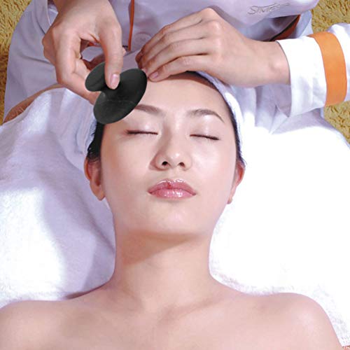 EXCEART Gua Sha Muscle Scraper Natural Stone Mushroom Shape Handheld Massage Tool for Trigger Point Release Deep Tissue Massage Circulation Support Sore Muscle Relief 3 Pack 2.16 X 2.16 X 1.49 in