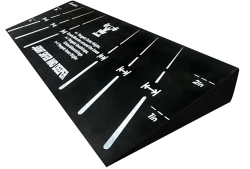 Squat Wedge Block, One-Piece Heel Elevated Slant Board for Squats