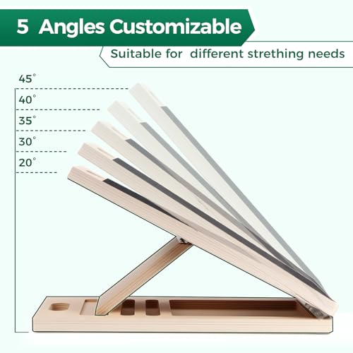 Slant Board, Wooden Calf Stretch Board, Slant Boards for Exercise