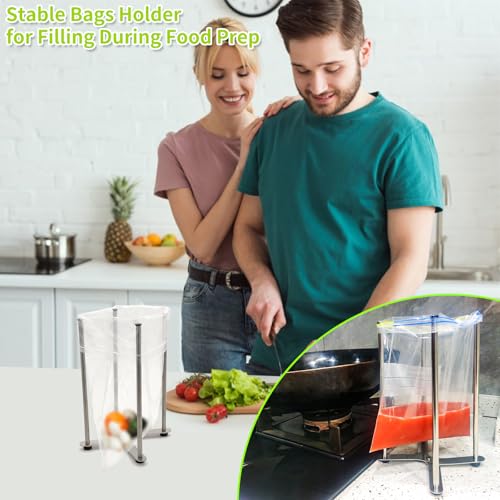 Plastic Bag & Bottle Drying Rack, Wine Decanter Drying Stand - size: Small