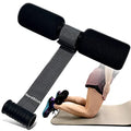 NordStick Nordic Hamstring Curl Strap - Original Nord Stick Exercise Set for Home and Travel - 5 Second Set Up - style: Nordstick - Black, Grey