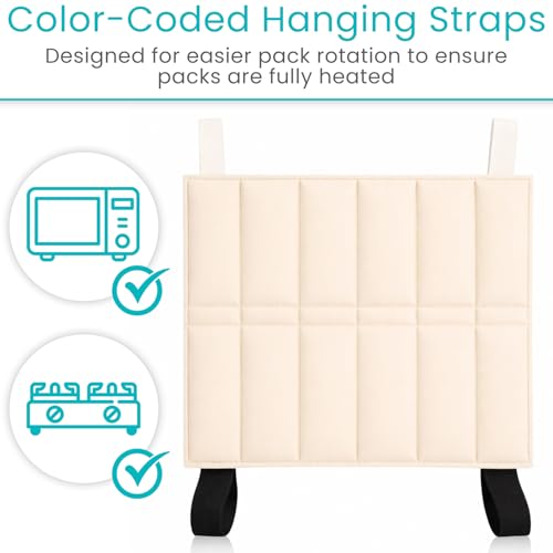 Vive Moist Heating Pack HSA/FSA Approved - 10" x 12" Physical Therapy - size: Standard