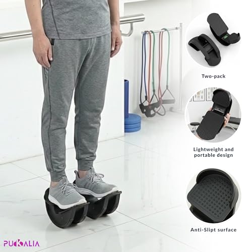 Calf Stretch Board, Foot Rocker for Plantar Fasciitis, Set of 2