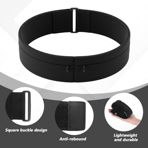 Running Belt for Women Men, Water Proof Running Belts, Run Fanny Pack with Water Bottle, Slim Runnings Pouch Belts, Adjustable Fit Run Belt with Phone Holder Bottle Holder