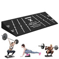 Squat Wedge Block One Piece: Heel Elevated Board for Lower Body Workout - size: 1Pc: Large