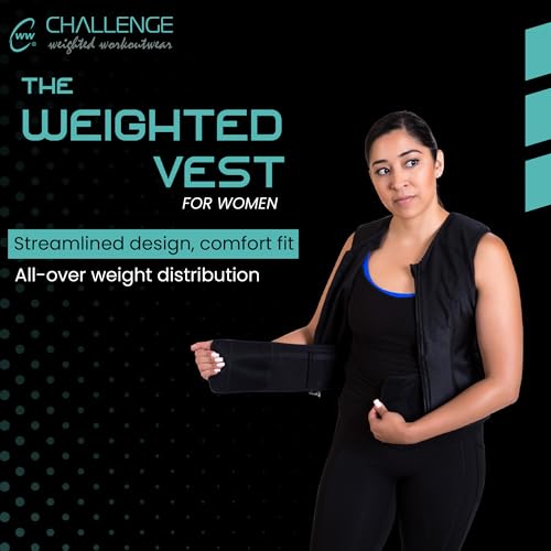 Challenge Weighted Workoutwear 4 lb Weighted Fitness Vest for Women - size: medium