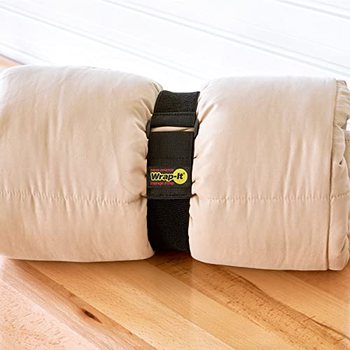 Super-Stretch Wrap-It Storage Straps - 24" (4 Pack) Black - color: Black, size: 24" (4 Pack)