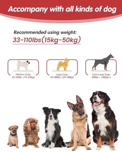 Hands Free Dog Leash, Multifunctional Crossbody Dog Leash - color: Black, size: Medium-5.3-7.9ft