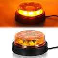 LED Amber Warning Beacon Light, 16LEDs 12/24V Orange Blinking Lamp - color: Style 2