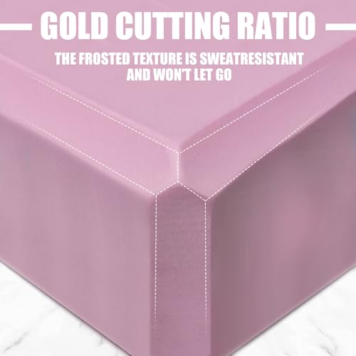 Septo 2 Pcs Yoga Blocks, 9x6x3 Inch Foam Blocks for Pilates - color: Pink