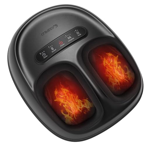 CuPiLo Foot Massager -[2026 Upgraded], FSA Eligible HSA, Up to Size 13 - color: Carbon Black