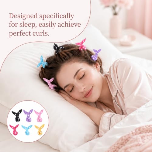 18Pcs Hair Curler Rollers, Soft Curlers To Sleep In Overnight Hair Curlers