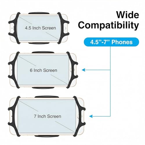 Wristband Phone Holder Mobile Phone Black Wrist Band