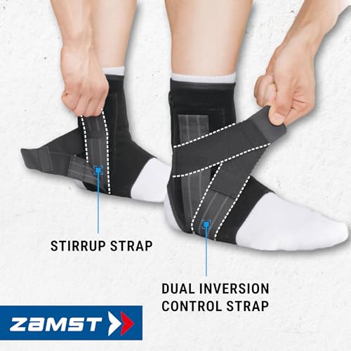Zamst A1 Strong Ankle Brace Sports Sprains - Black, Right, S - color: Black, size: S / Right