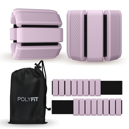 Polyfit Wrist & Ankle Weights - Wearable Weights for Women, Yoga & Pilates - color: LAVENDER