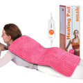 Boileau Electric Heating Pad for Back Relief, Extra Large 17"x33" XXXL - color: Pink