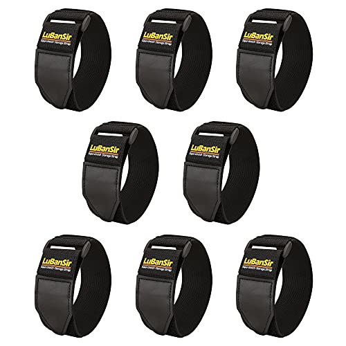 LuBanSir Cinch Straps, 2" x 12" (8 Pack) for Extension Cords Organization - size: 2"x12" - 8 Pack