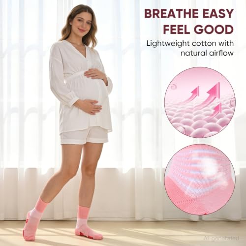 IRAMY Compression Ankle Support Socks Women - Wicking, Cushioned Athletic, Plantar Fasciitis Relief 2/3/6 Pairs - color: 5 Packs-a, size: Medium