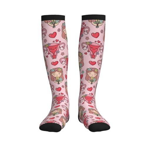 Graduated Compression Socks Knee High For Women Men Athletic - color: 24