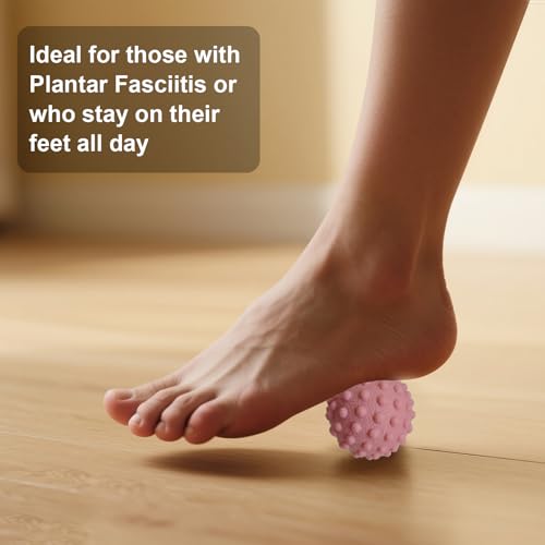 Foot Massage Ball Myofascial Release - color: 1 Pink Massage Ball