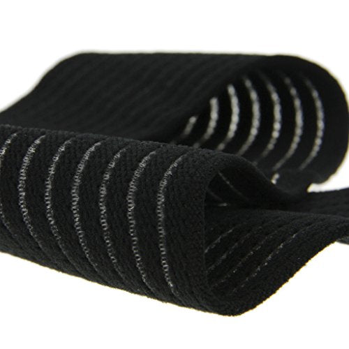 BXT A Pair (2 Pieces) Elastic Breathable Wrap Ankle Support Brace Compression Knee Elbow Wrist Ankle Hand Support Wrap Sports Bandage Strap with Hook & Loop Fastener Straps