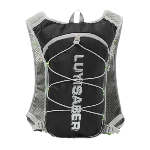 2L Marathon Hydrating Backpack Breathable Ultralight Hiking Hydration Vest Nylon Multifunction Water Vest for Running Cycling(Orange)