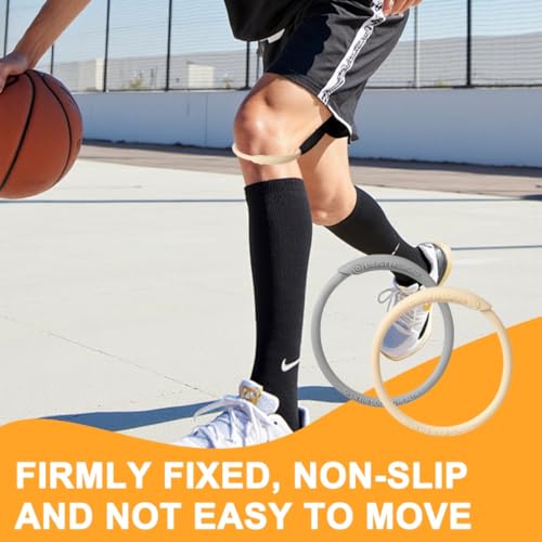 Patellar Tendon Support Strap for Knee Pain Relief Silicone Knee Brace Band Patella Stabilizer for Basketball Running Sports