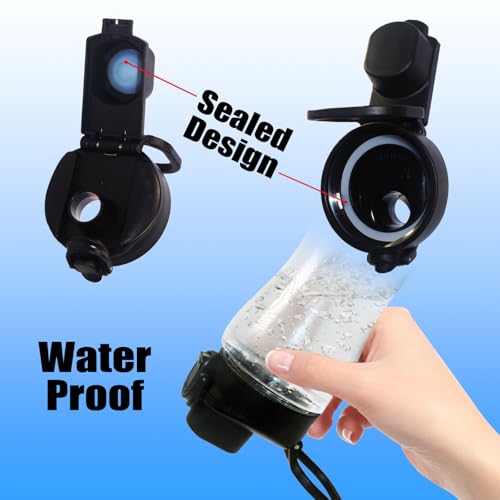 Lid for Cirkul Water Bottle - Auto Flip Lid for Hydro Flask Wide Mouth 12-64oz, Replacement Compatible with Cirkul, Hydroflask, Simple Modern, Iron Flask & Others, Nozzle with Button Lock (1) - color: 1