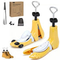 2 Piece Shoe Stretcher Boot Stretcher for Men & Women, 3-Way Shoe Widener - color: Yellow, size: Men 6.5-8.5,Women 8-10