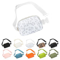 Waist Belt Bag Fashion Fanny Women and Men Gift Waist Pack With Adjustable Strap For Travel Running Hiking Walking Leopard White - color: Leopard White Fanny Pack