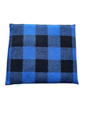 Microwaveable Heating Pad (Royal Blue Plaid) - color: Navy Blue Plaid