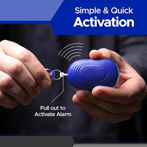 FURY Personal Safety Alarm for Women, 120DB, Blue - color: Blue