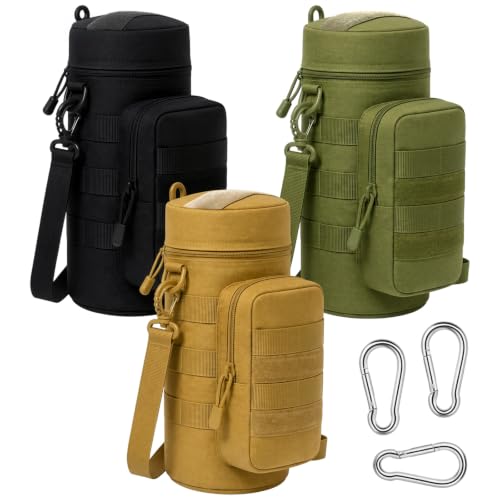Shappy 3 Pcs Molle Dump Pouch - color: Black, Mud, Military Green, style: Bottle Pouch
