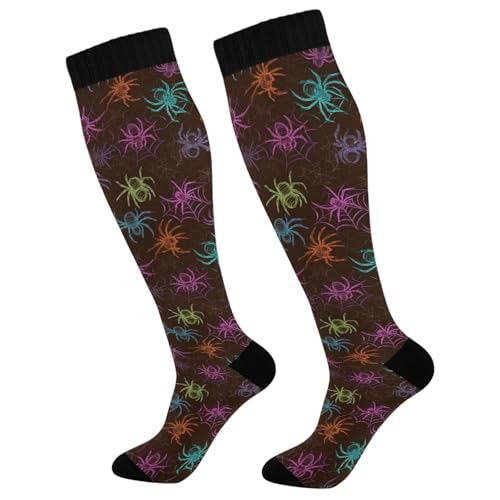 Wusikd Pirate Skulls Compression Socks for Women and Men Circulation Cute Long Socks for Athletic Running 1 - color: Multi 23
