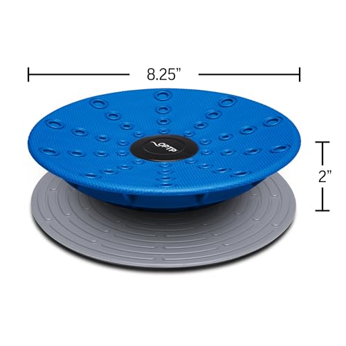 OPTP Dynamic Duo Balance & Stability Trainers – Blue, Set of 2, 8 1/4"