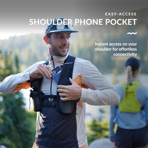 Water Buffalo Hydration Running Vest - Quiver Hydration Vest - Running Hydration Vest with Dual Water Bottles - Lightweight Water Backpack for Running, - color: Seaglass, size: Small-Medium
