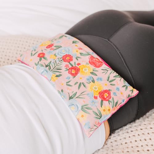 Microwavable Heating Pad, Hot Cold Pack for Sore Muscles, Back Pain, Cramps, Sports Injury (Baseball, Large- 12" x 6") - size: Large- 12" x 6", style: Baseball