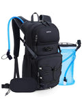 ECOHUB 20L Lightweight Hydration Backpack with 2L Water Bladder&Waist Pack