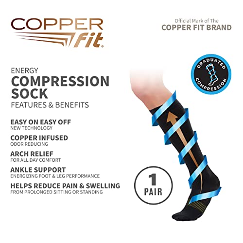 Easy On/Off Energy Compression Socks - size: Small-Medium