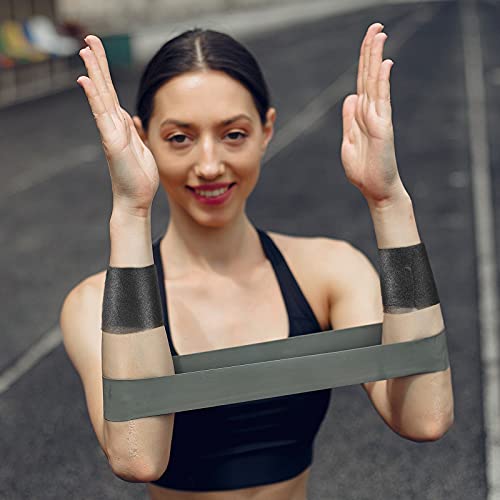 3 Rolls Pre Wrap Tape 2.75 Inch x 90 Yards Athletic Foam Underwrap Sports Pre Headbands for Hair Ankle Wrists Knees Sports(Black) - color: Black