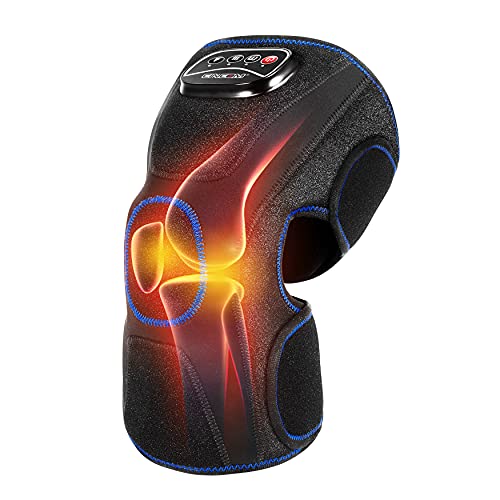 CINCOM Knee Massager with Heat and Air Compression for Pain Relief - size: Single Unit