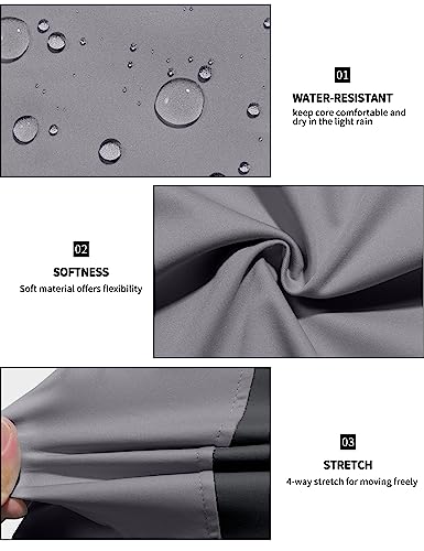 Little Donkey Andy Women's Lightweight Vest Windproof Sleeveless Jacket - color: Gray, size: Medium