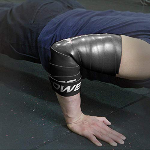 POWER GUIDANCE Muscle Floss Bands - Compression Bands - Mobility & Recovery Bands - for Improving Movement, Increasing Circulation & Reducing Soreness - color: Black Medium Resistance (2)